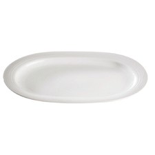 Arctic White Oval Platter 36cm