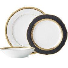12 Piece Noritake Regent Porcelain Dinnerware Set