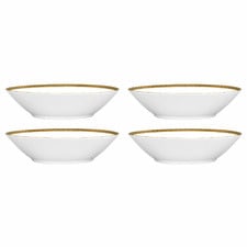 Gold Charlotta 19cm Coupe Bowls (Set of 4)