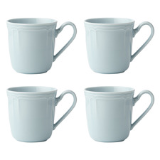 Provence 290ml Porcelain Mugs (Set of 4)
