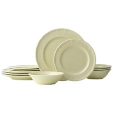 12 Piece Provence Porcelain Dinner Set