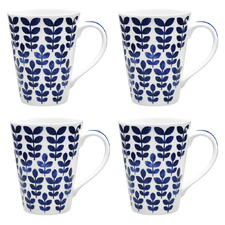 Sandefjord  350ml Porcelain Mugs (Set of 4)