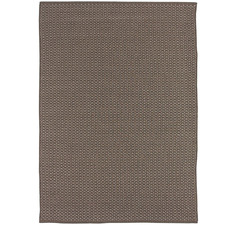 Dark Brown Rustic Season Outdoor Rug