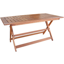 Yarra Shorea Wood Foldable Outdoor Dining Table