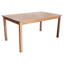 Jasper Shorea Wood Outdoor Dining Table