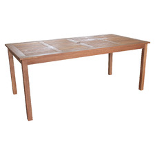 Jasper Shorea Wood Outdoor Dining Table