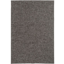 Dark Grey Errea Timber Flat Weave Rug