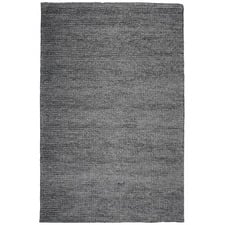 Grey Vail Solid Wool Rug