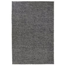 Charcoal Denitsa Hand-Loomed Wool & Cotton Rug