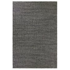 Steel Grey Denitsa Hand-Loomed Wool & Cotton Rug