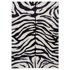 Carmella Zebra Power-Loomed Rug