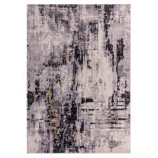 Ivory Grey Conroy Rug