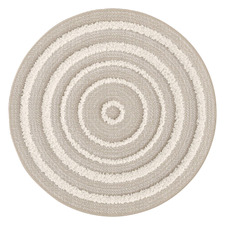 Beige Helmer Round Rug