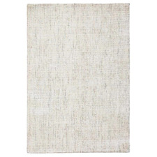 Cream Malte Hand-Loomed Wool-Blend Rug