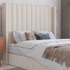 Natural Modern Classic Jacob Fabric Bedhead