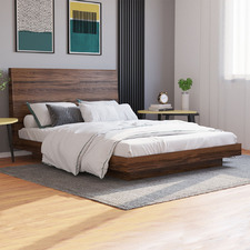 Walnut Apollo Wooden Bed Frame