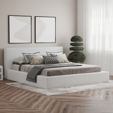 Hamish Boucle Bed Frame