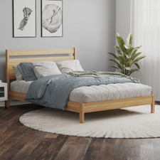 Aromin Pine Wood Bed