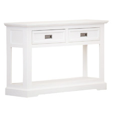 Crowther Acacia Wood Console Table