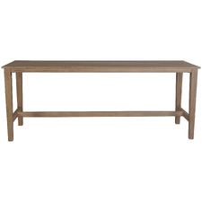 Colette Eucalyptus Wood Outdoor Bar Table