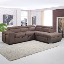 Larissa 2 Seater Sofa Bed & Ottoman Set