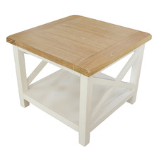 Hudson Acacia Wood Side Table