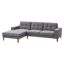 Gabriel 3 Seater Upholstered Sofa with Chaise