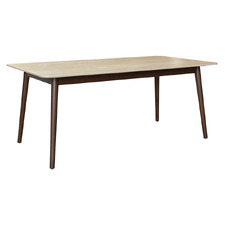 Meredith Travertine-Look Dining Table