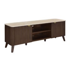 160cm Meredith Stone-Top Entertainment Unit