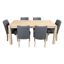 6 Seater Aris Dining Table & Chair Set