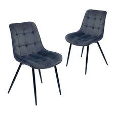 Larissa Velvet Dining Chairs (Set of 2)