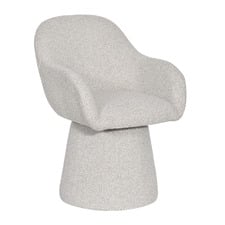 Rhys Boucle Swivel Dining Chair