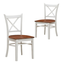 Hensley 2-Tone Dining Chairs (Set of 2)