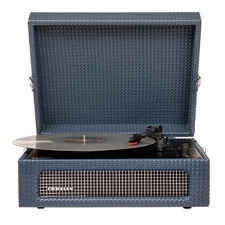 Navy Crosley Voyager Bluetooth Portable Turntable
