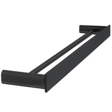 The Gabe Double Bar Stainless Steel Towel Rail