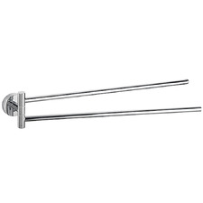 Loui 450mm Stainless Steel Double Bar Towel Hanger