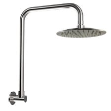 Elle 200mm Stainless Steel Shower Arm & Head