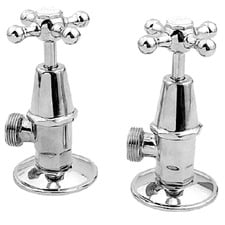 2 Piece Noosa Brass Washing Machine Tap Set