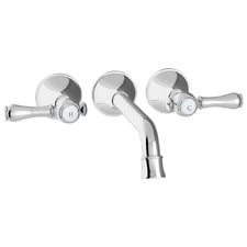 Augustine 200mm Bath/Basin Wall Tap Set