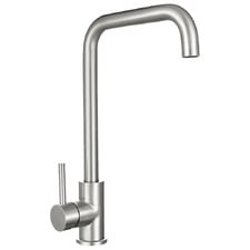 Elle Project Square Gooseneck Swivel Kitchen Sink Mixer