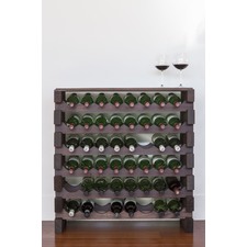 6 Layers of 8 Bottles Wine Rack
