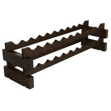 2 Layers of 10 Bottles Wine Rack