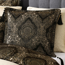 Monarch Yarn-Dyed Lurex Jacquard European Pillow Sham