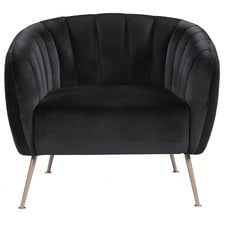 Asha Velvet Accent Chair