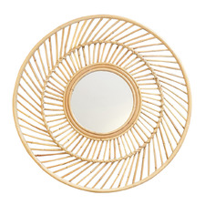Mildred Bamboo Wall Mirror