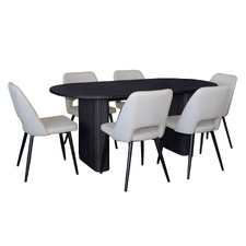 6 Seater Richdale Dining Table & Chair Set