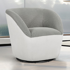 Baris Upholstered Swivel Chair