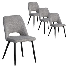 Alisa Upholstered Dining Chairs (Set of 4)