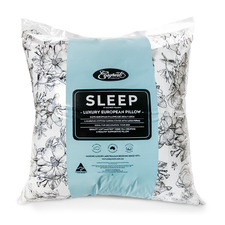 Sleep Luxury European Cotton Sateen Pillow