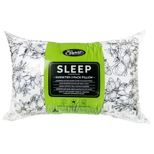 Sleep Guesseted Medium Cotton Sateen Pillows (Set of 2)